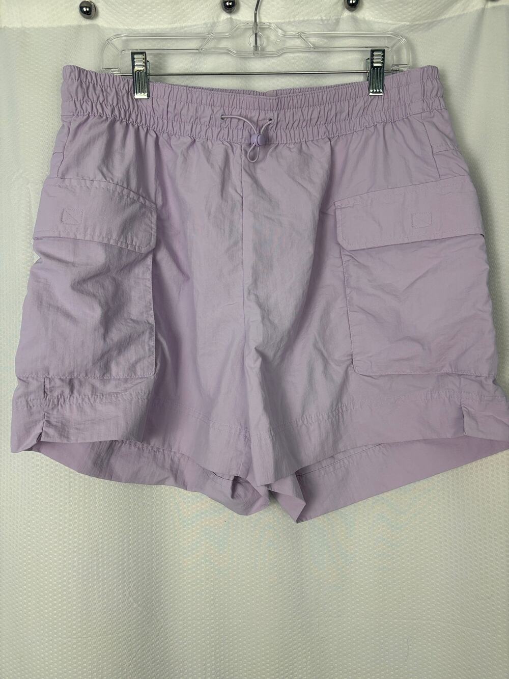 Old Navy lavender women’s elastic waste, quick dry shorts, hiking camping